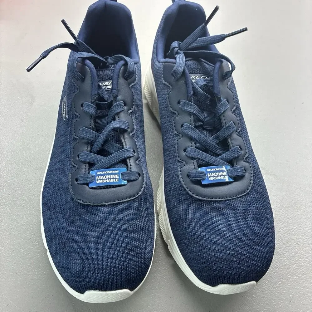 Skechers BOBS B Flex Lace-Up Sneakers Encore Move Navy Size 11 Women’s New